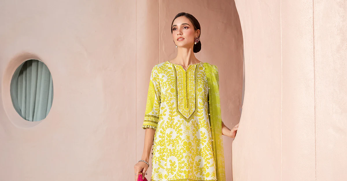 3 Piece Unstitched Printed Lawn Suit | MPT-2504-A - Image 6