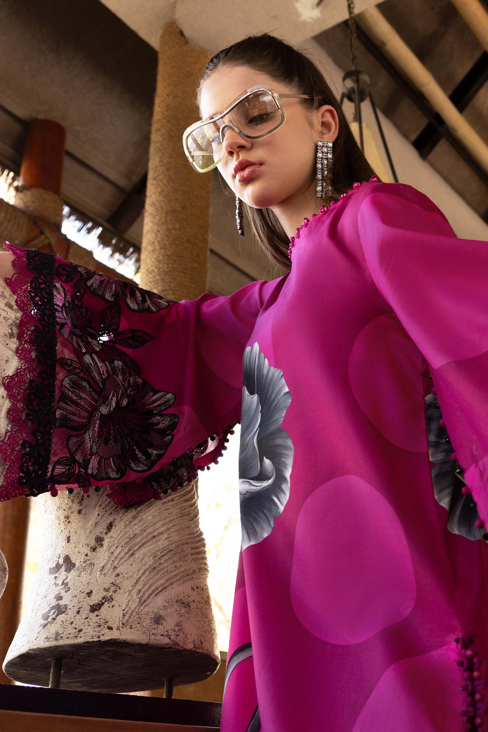 3 Piece Unstitched Embroidered Lawn Suit - Image 3