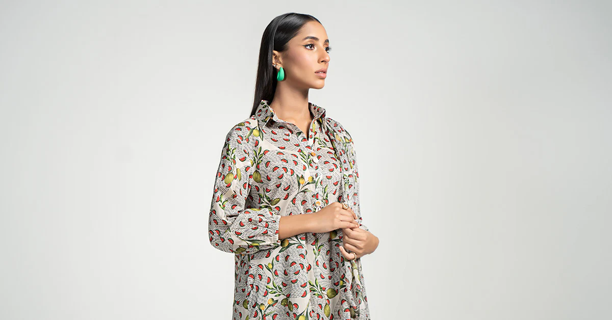 3 Piece Printed Lawn Suit - Image 7