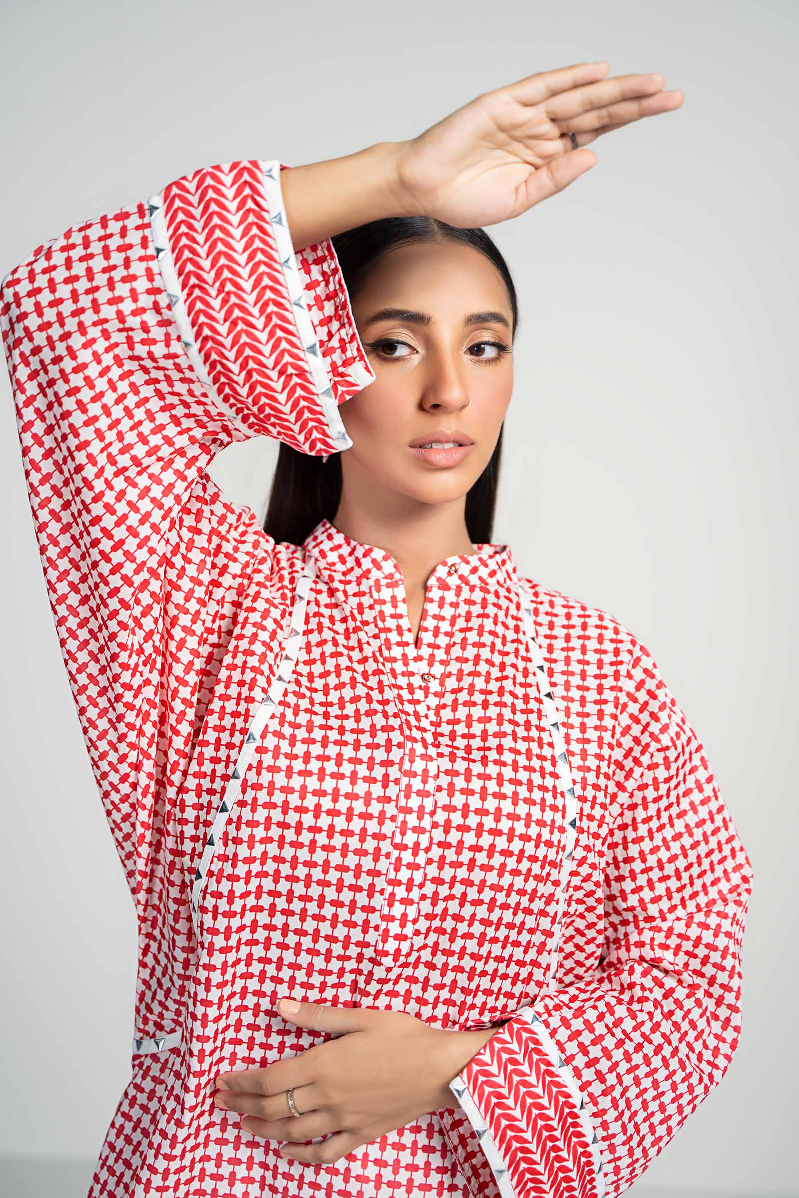 2 Piece Printed Lawn Suit - Image 2