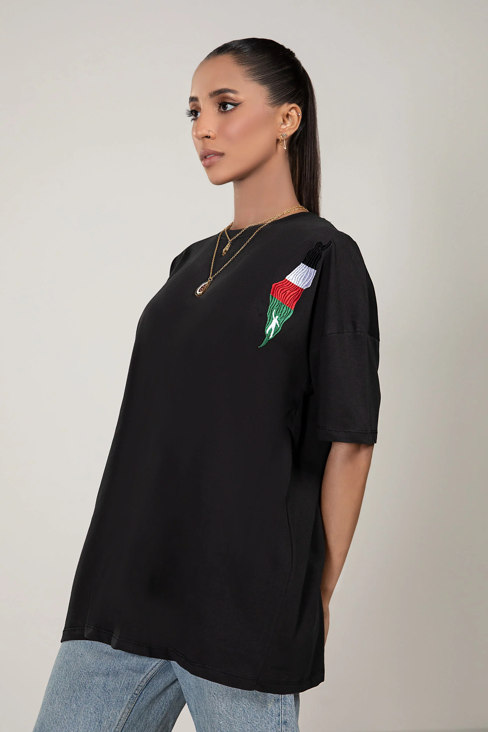 Embroidered T-Shirt - Image 3