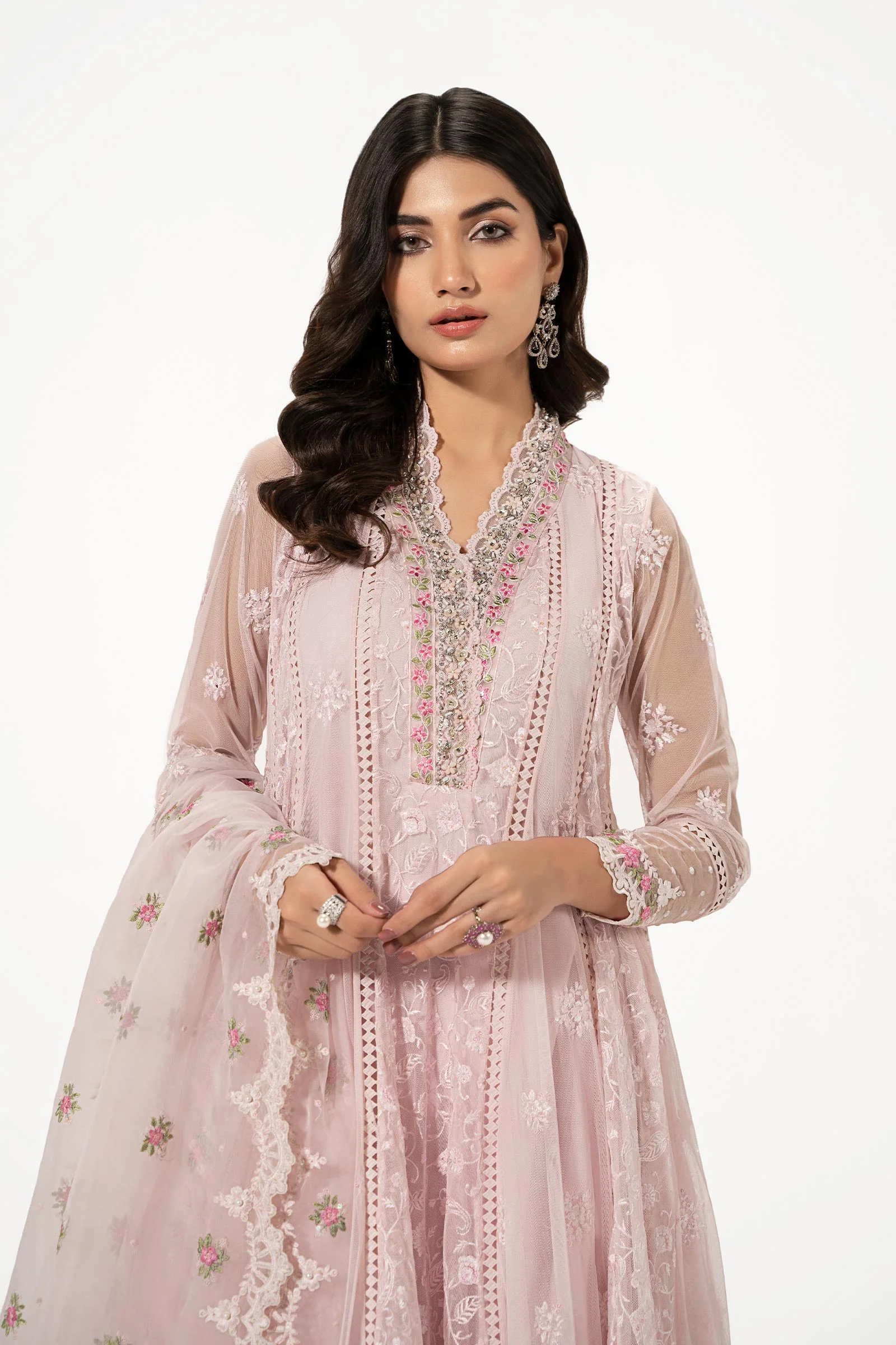 3 Piece Embroidered Suit - Image 2