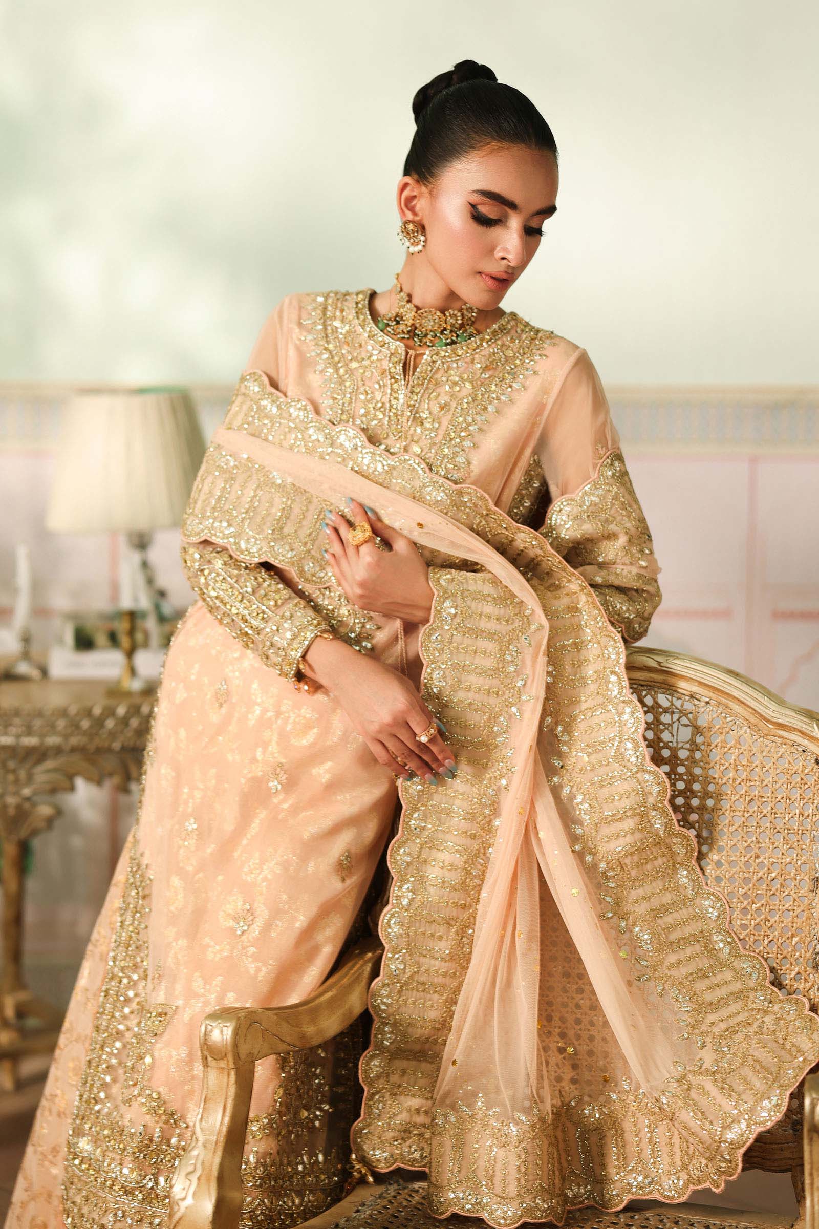 3 Piece Embroidered Net Suit - Image 3