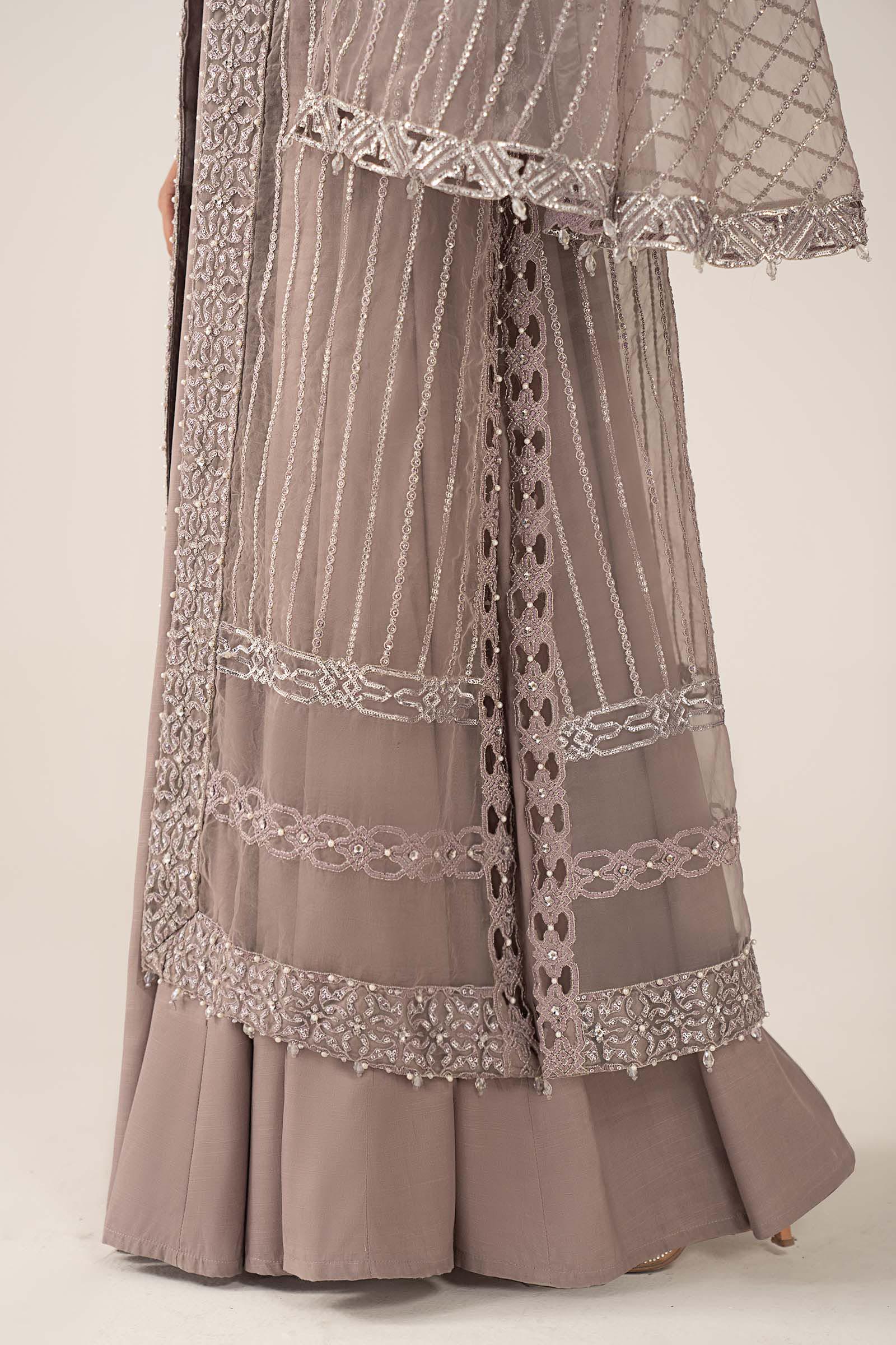 3 Piece Embroidered Organza Suit - Image 15