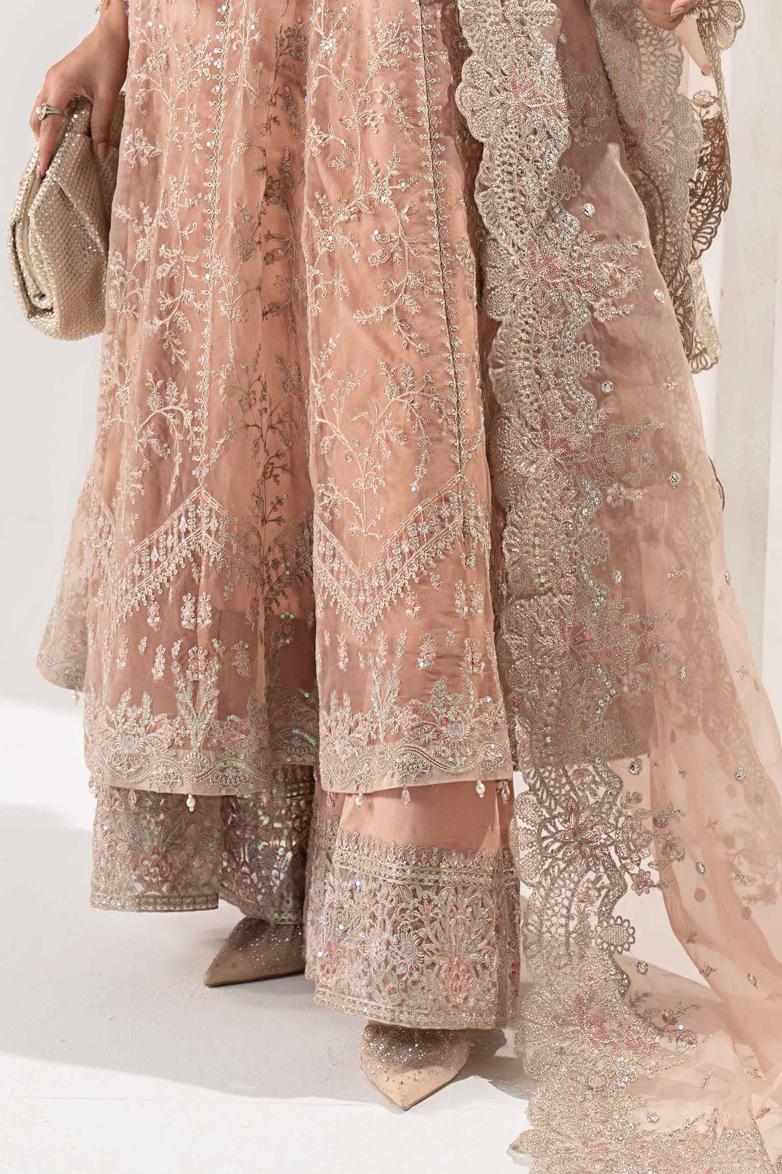 3 Piece Embroidered Organza Suit - Image 7